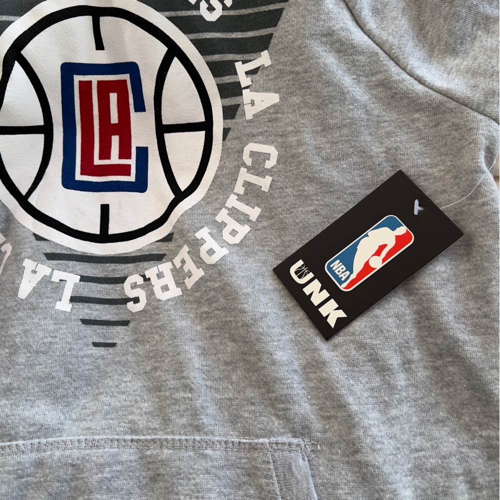 New with tags LA Clippers NBA hoodie M - Picture 2 of 12